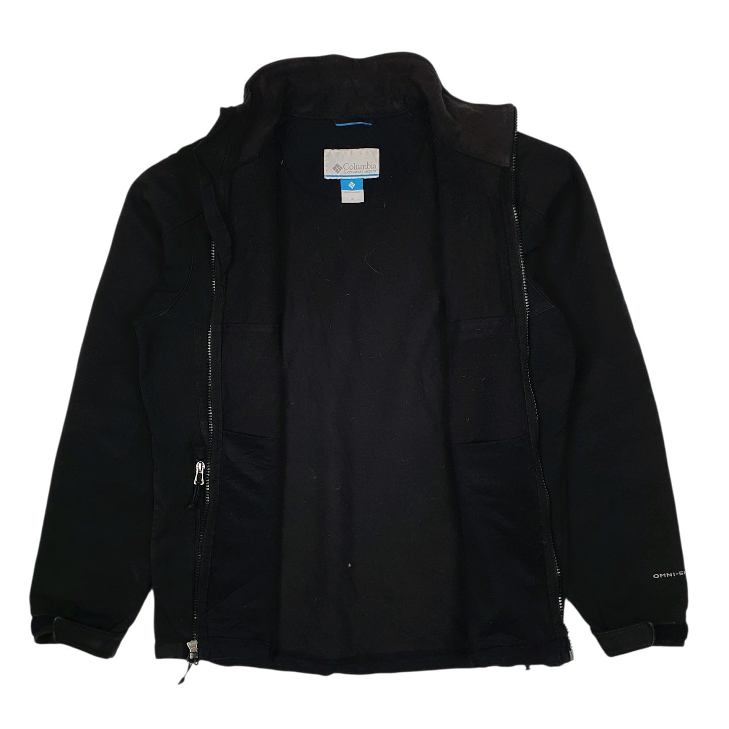 Mens Black Columbia Sportswear Company Windbreaker  Coat