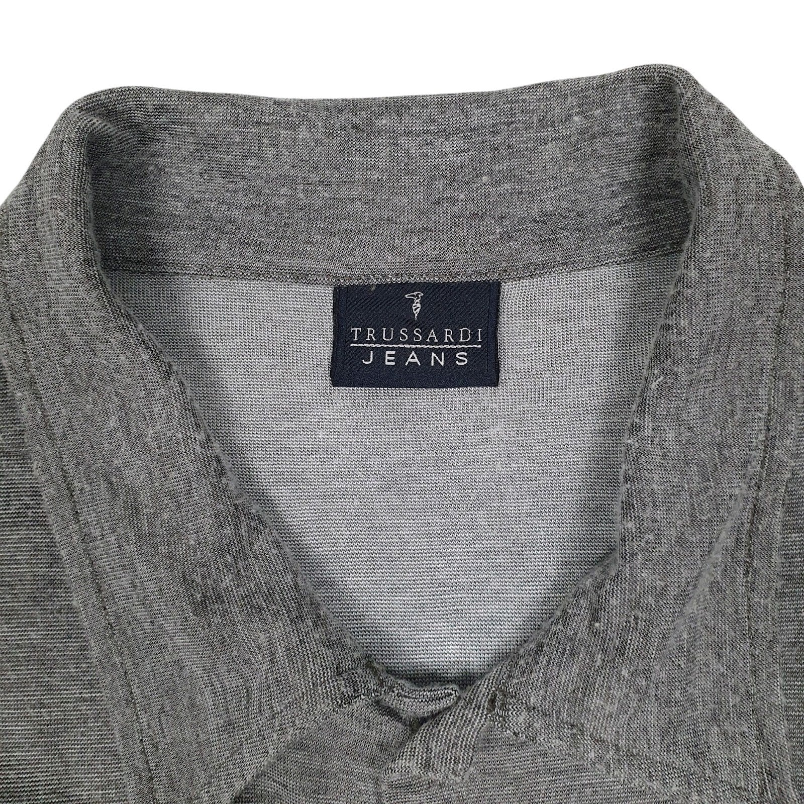Mens Grey Trussardi   Shirt