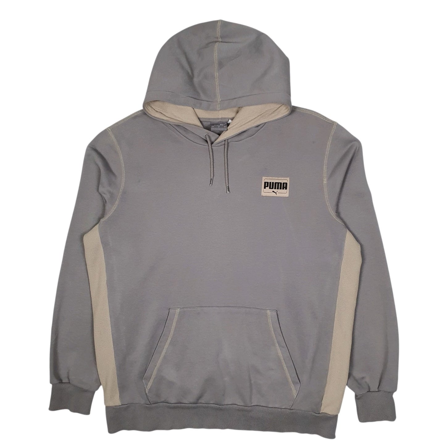 Mens Grey Puma  Hoodie Jumper