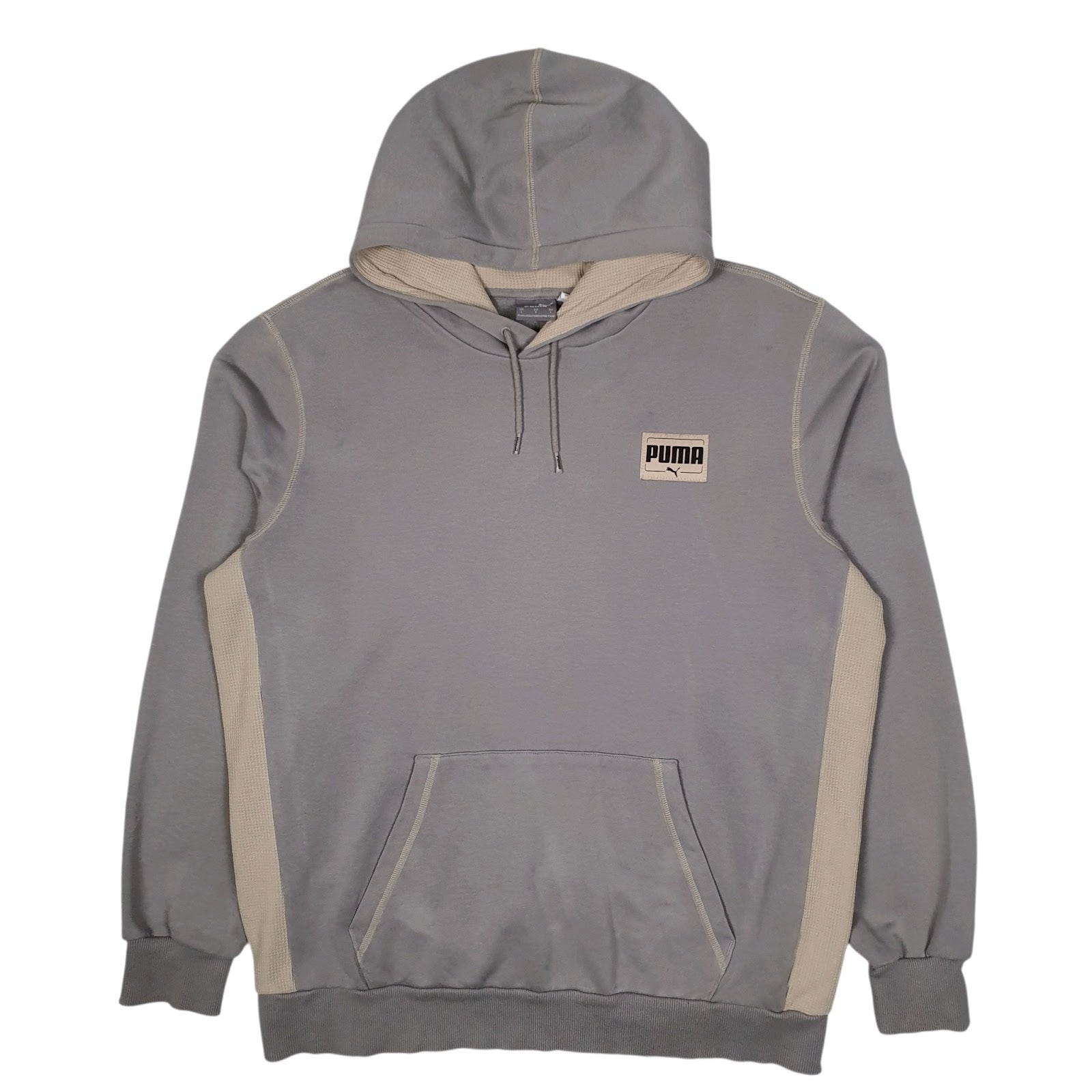 Mens Grey Puma  Hoodie Jumper