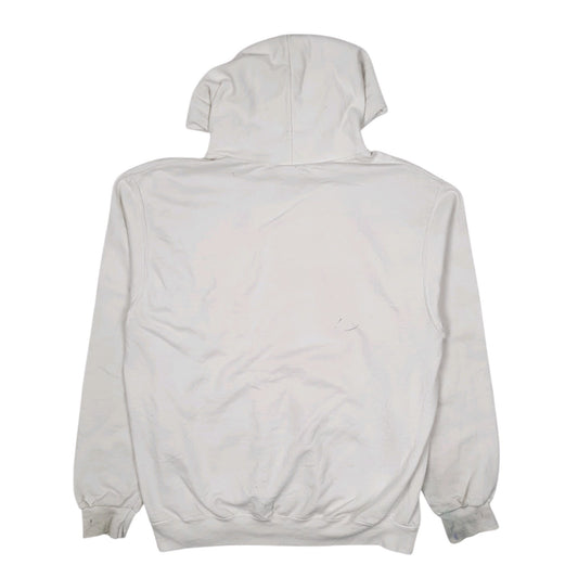 Mens White Champion  Hoodie Jumper