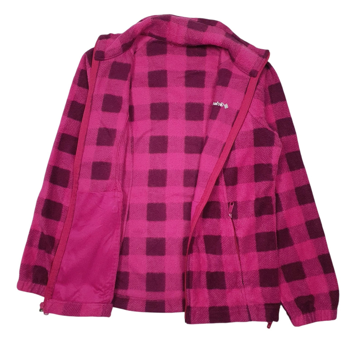 Womens Pink Columbia Sportswear Company  Full Zip Jumper