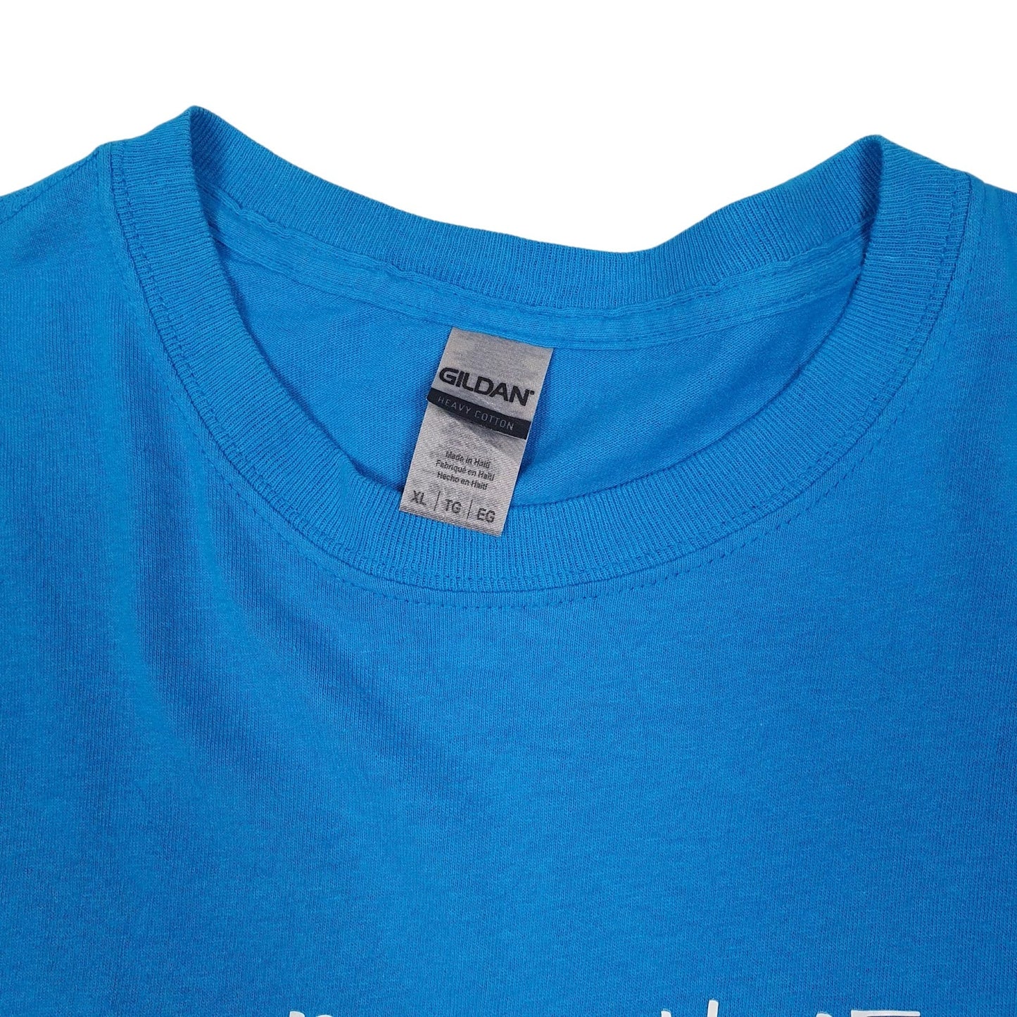 Mens Blue Gildan Corona Covid  T Shirt