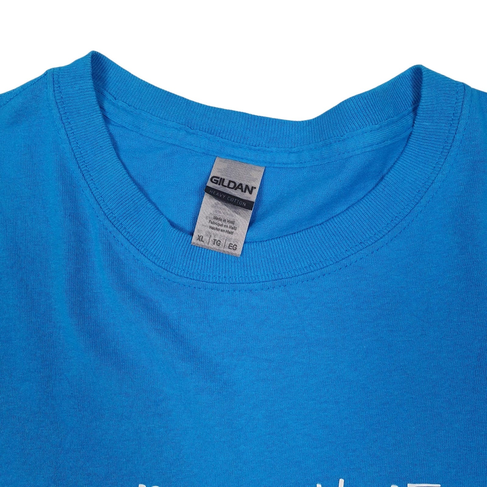 Mens Blue Gildan Corona Covid  T Shirt