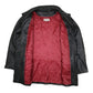 Womens Black Pelle Studio Trench  Coat