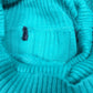 Womens Green Unbranded Knit Turtle Neck Jumper