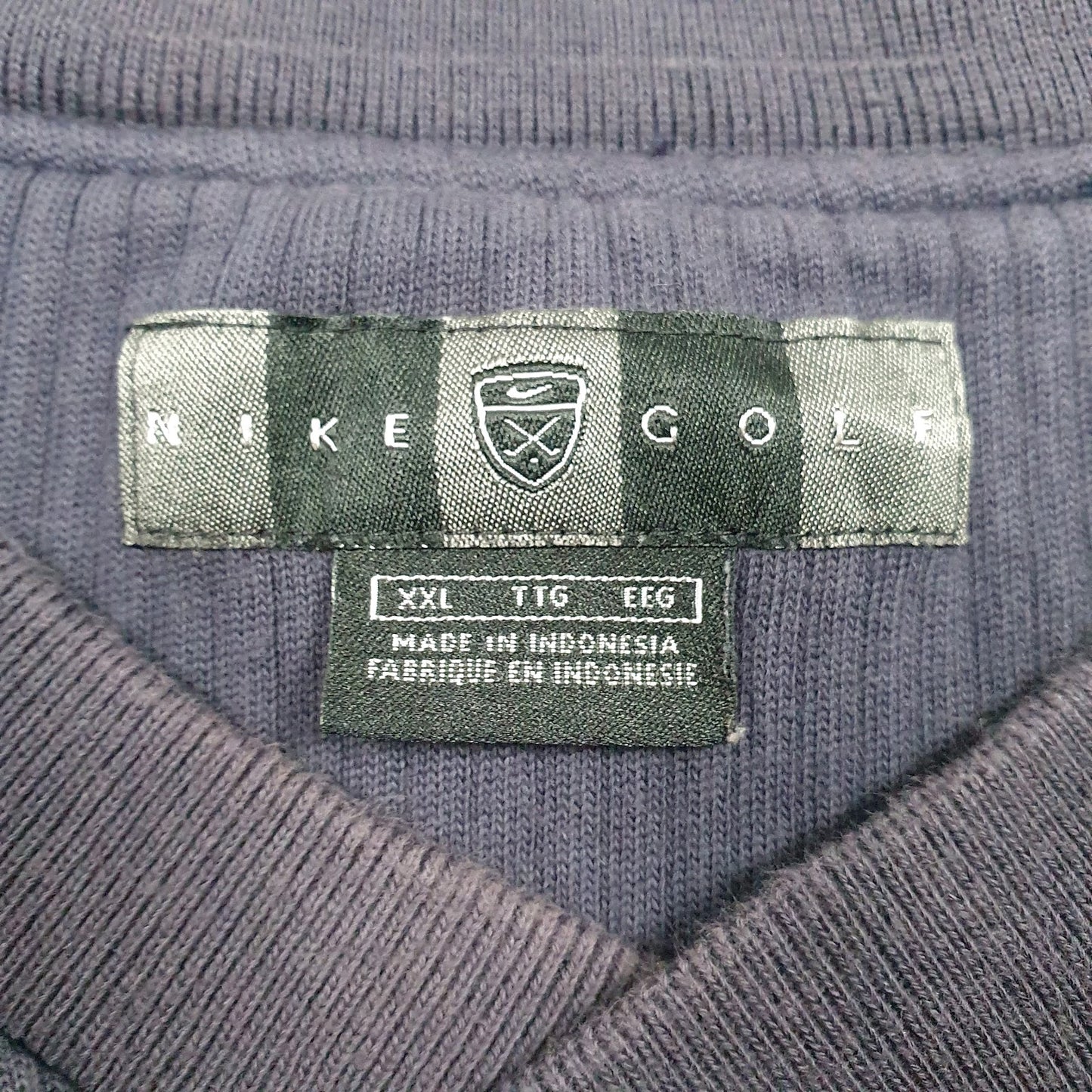 Mens Navy Nike Golf Vest Jumper