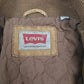 Mens Brown Levis Padded  Coat
