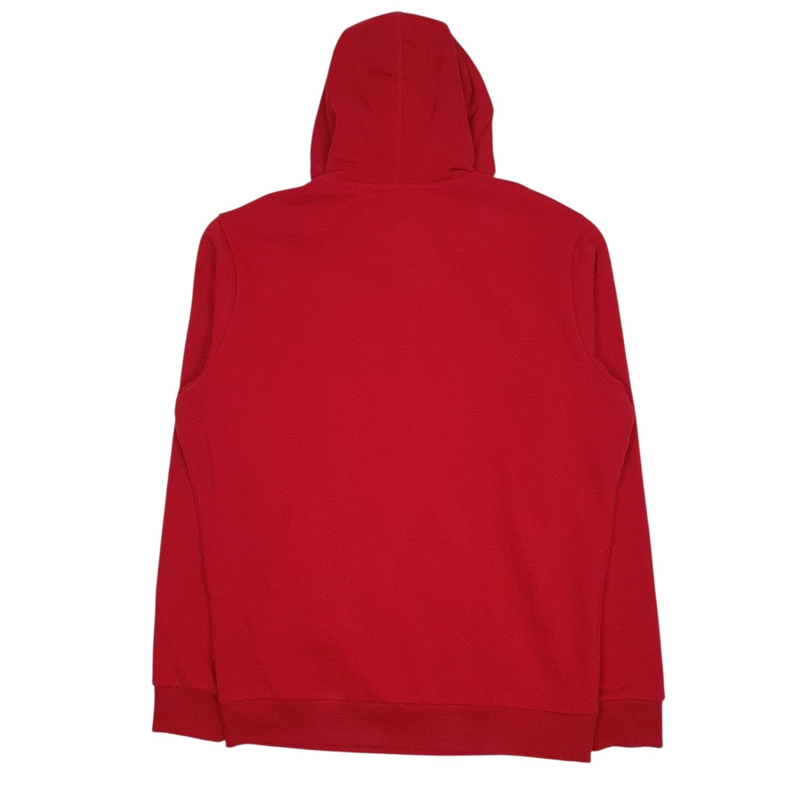 Mens Red Diesel Spellout Hoodie Jumper