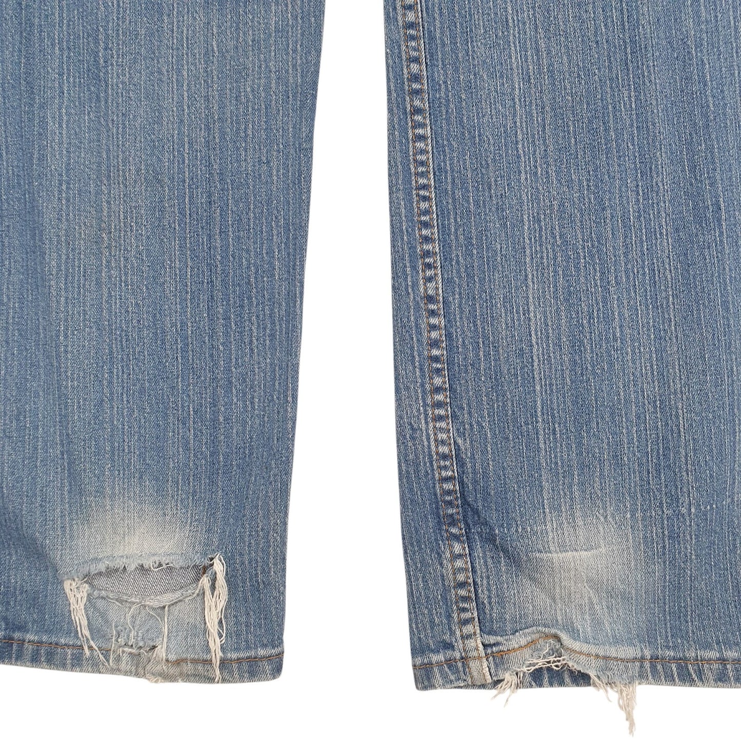 Mens Blue Levis Distressed  Jeans