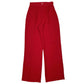 Womens Red Unbranded  Formal Trousers