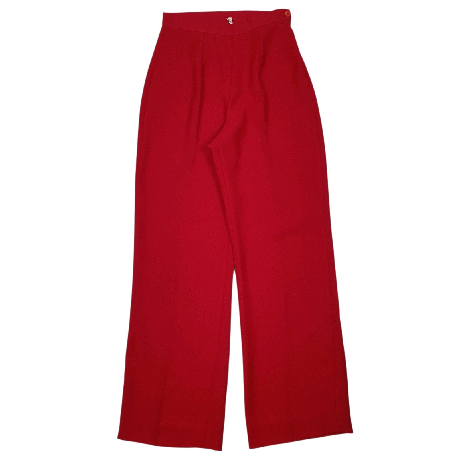 Womens Red Unbranded  Formal Trousers