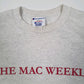 Mens Grey Champion The Mac Weekly Crewneck Jumper
