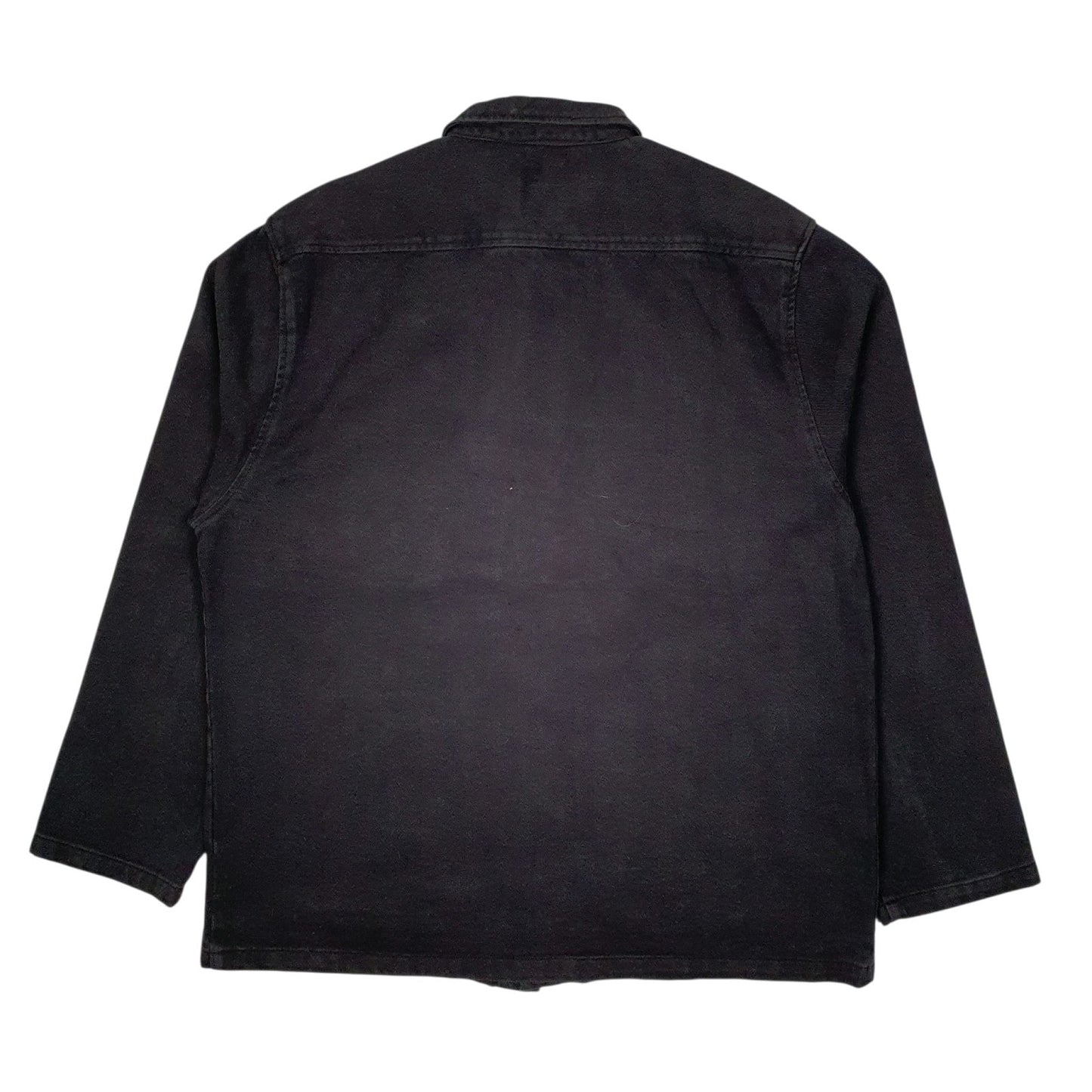 Mens Black Alex Crane Chore Windbreaker  Coat