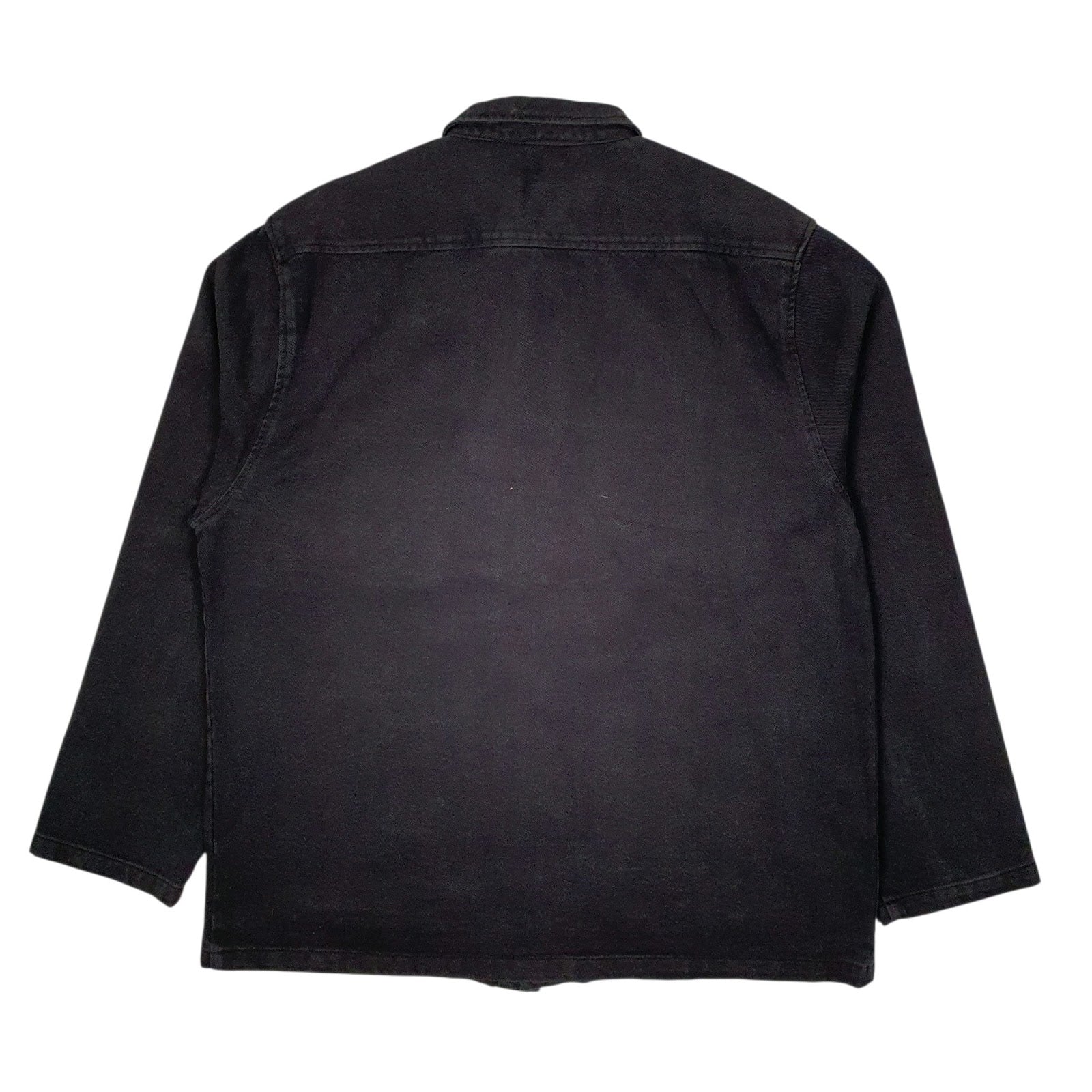 Mens Black Alex Crane Chore Windbreaker  Coat