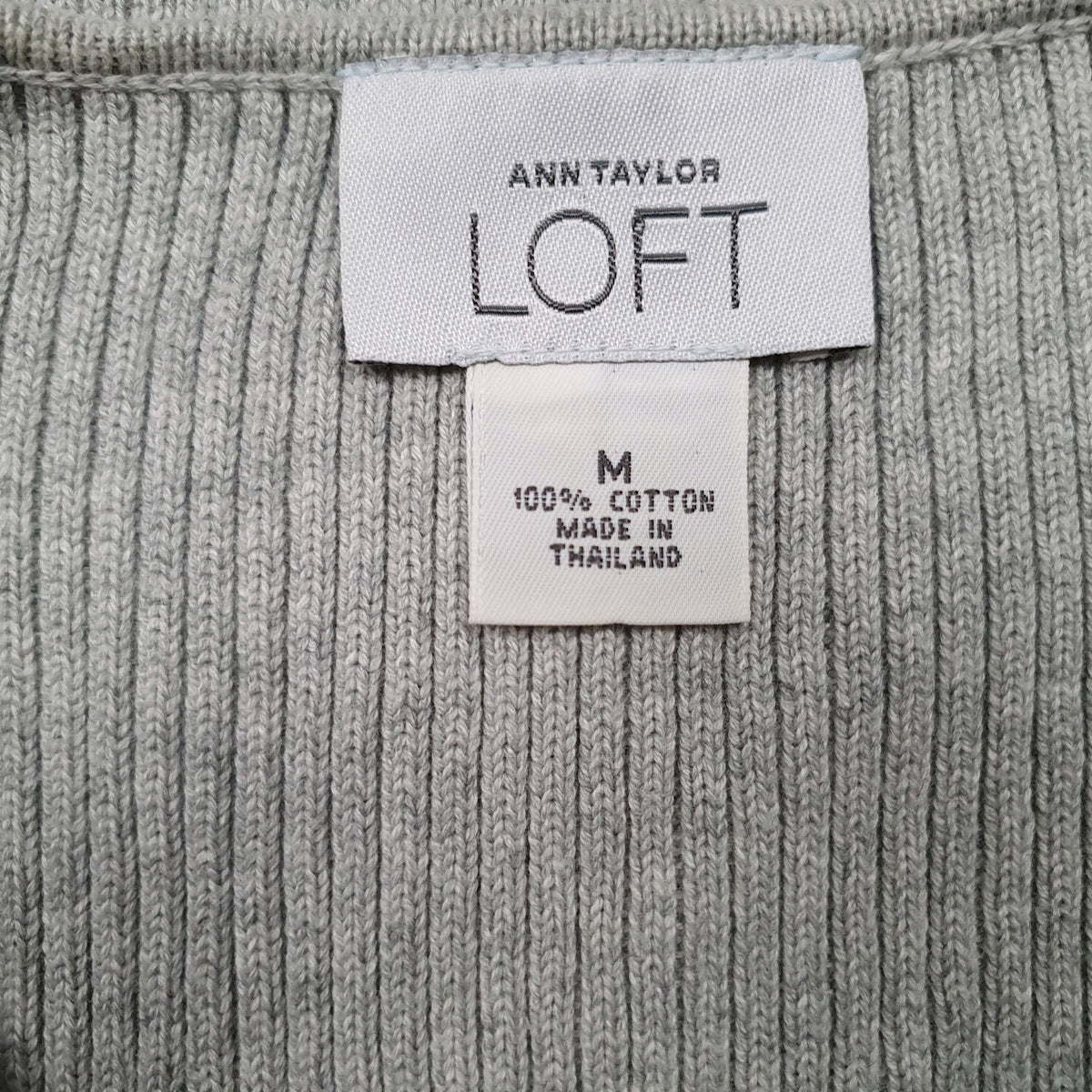 Womens Grey Ann Taylor  Crewneck Jumper
