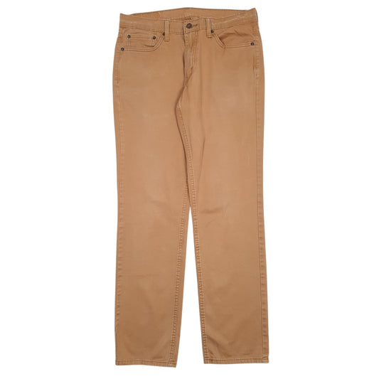 Mens Brown Levis 541 Chino Trousers