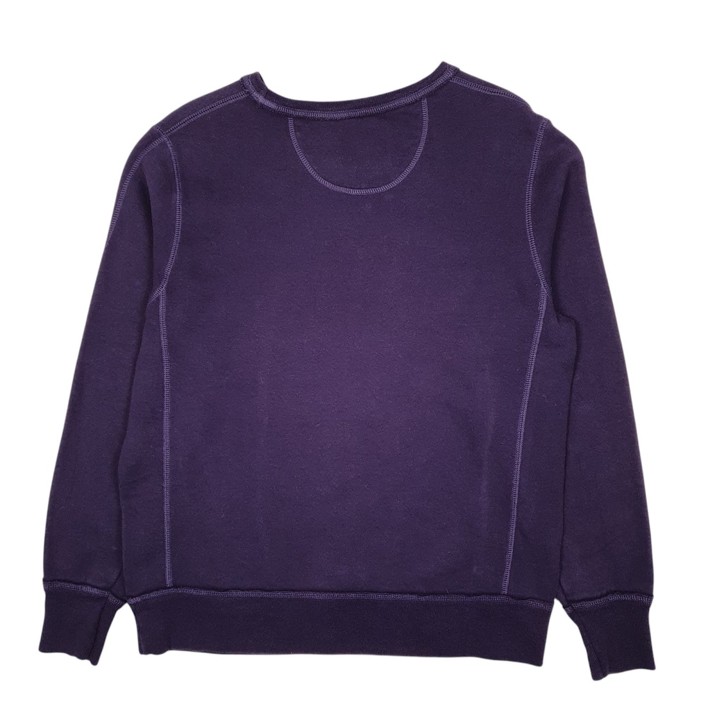 Mens Purple Champion  Crewneck Jumper