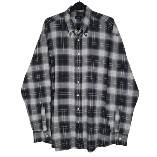 Mens Grey GANT  Long Sleeve Shirt