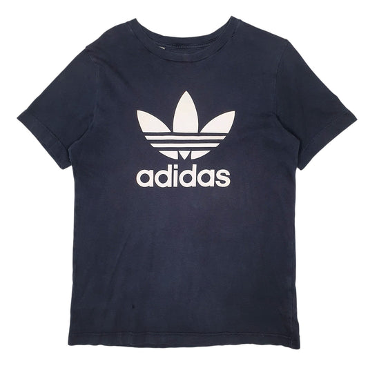 Mens Navy Adidas  Short Sleeve T Shirt