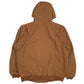 Mens Brown Lee Sherpa Lined  Coat