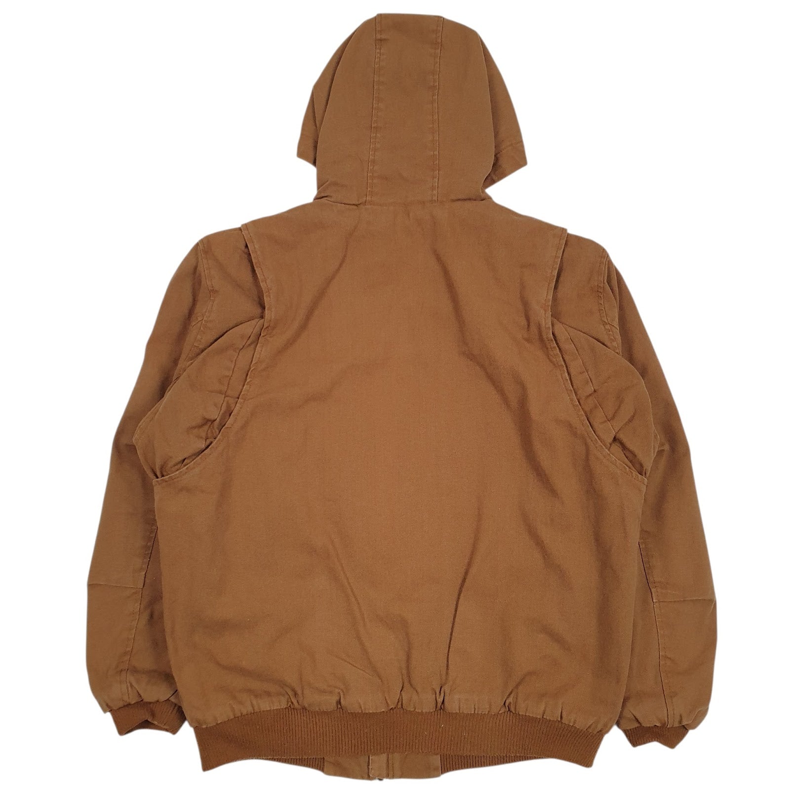 Mens Brown Lee Sherpa Lined  Coat