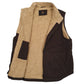 Mens Brown Lee Sherpa Lined  Coat