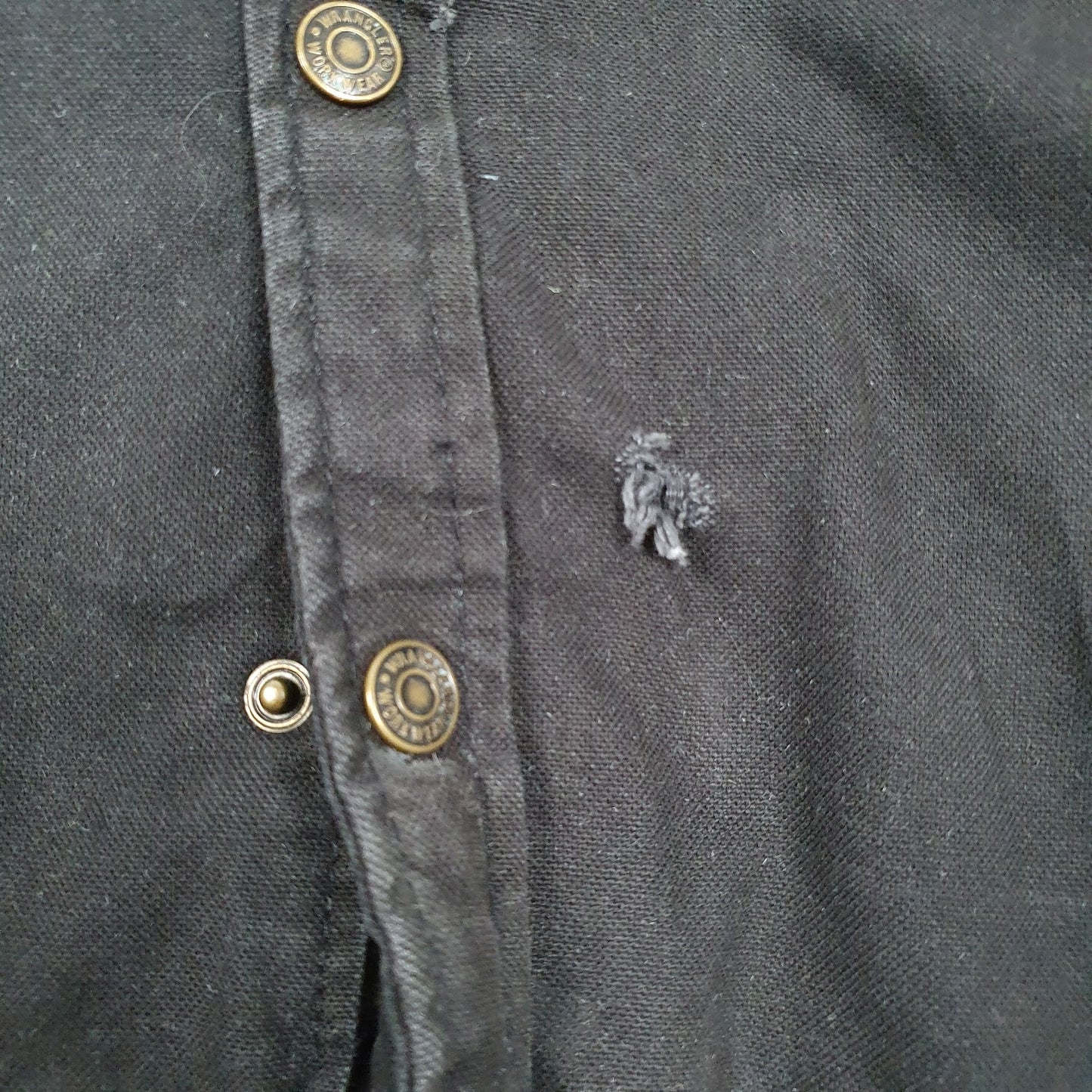 Mens Black Wrangler Padded  Coat