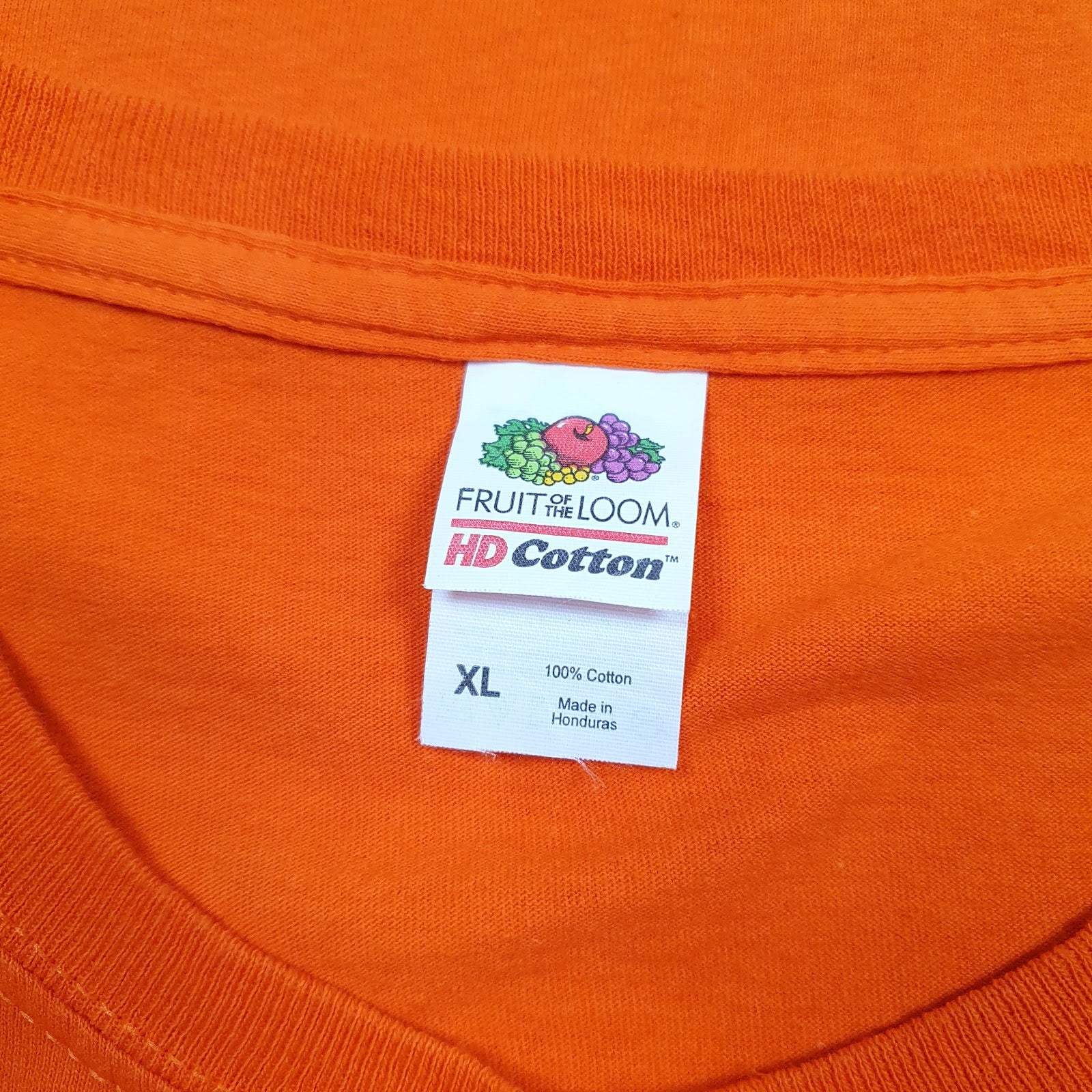 Mens Orange Fruit Of The Loom Mamaroneck Tigers  T Shirt