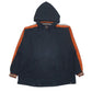 Mens Black Starter Baggy Hoodie Jumper