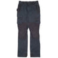 Mens Black Carhartt Padded Knee Cargo Trousers