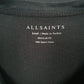 Mens Black All Saints   T Shirt