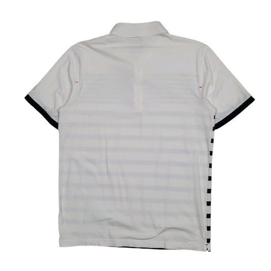 Mens White Emporio Armani   Polo Shirt