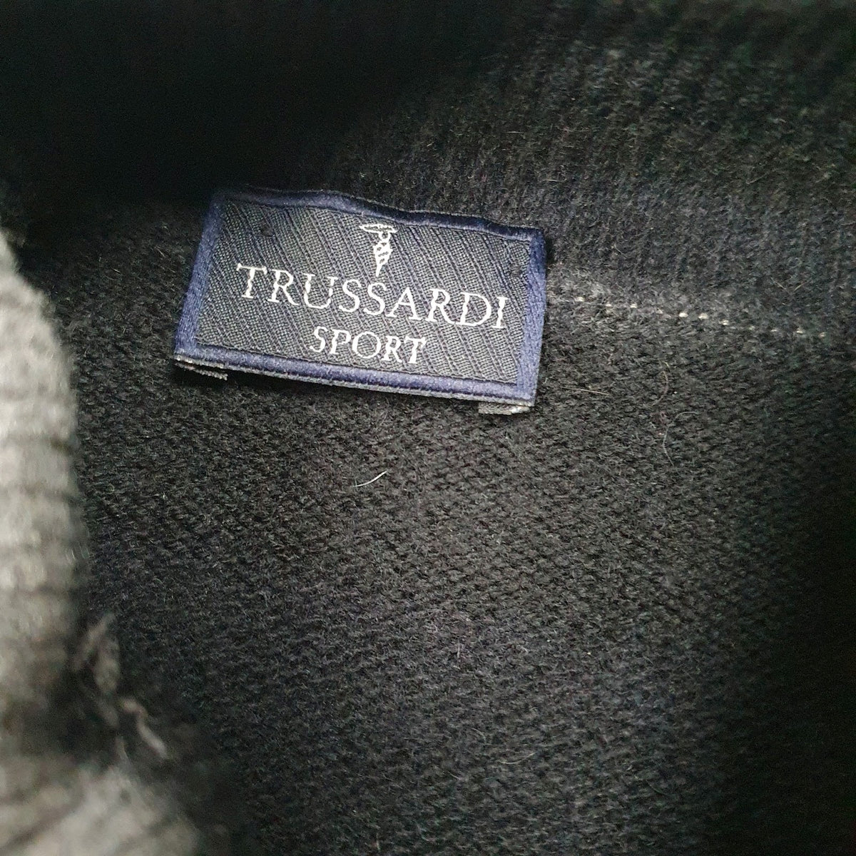 Womens Black Trussardi  Turtle Neck Jumper