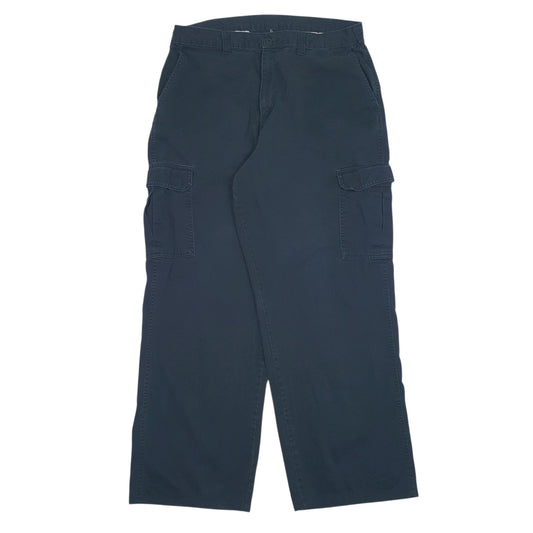 Mens Navy Dickies Workwear Cargo Trousers