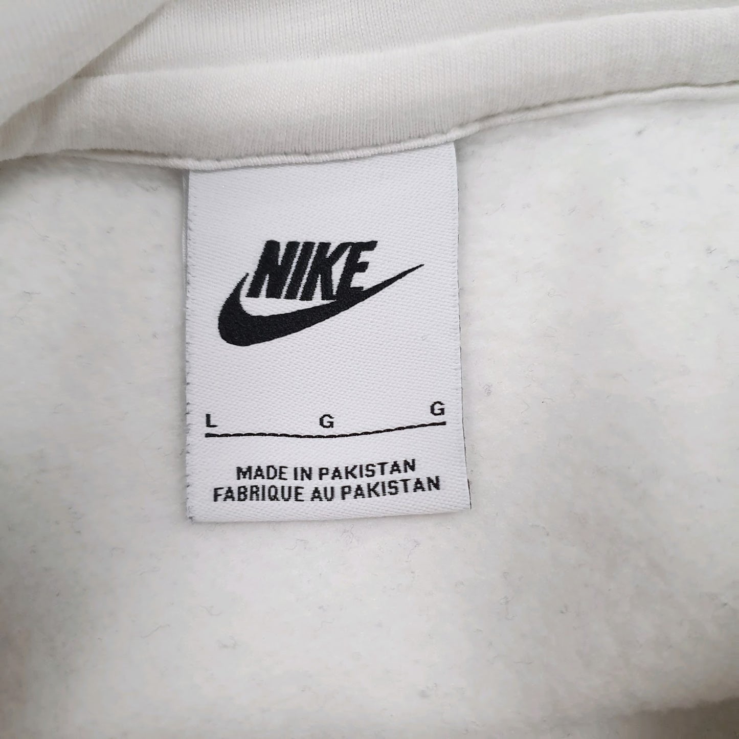 Mens White Nike  Hoodie Jumper