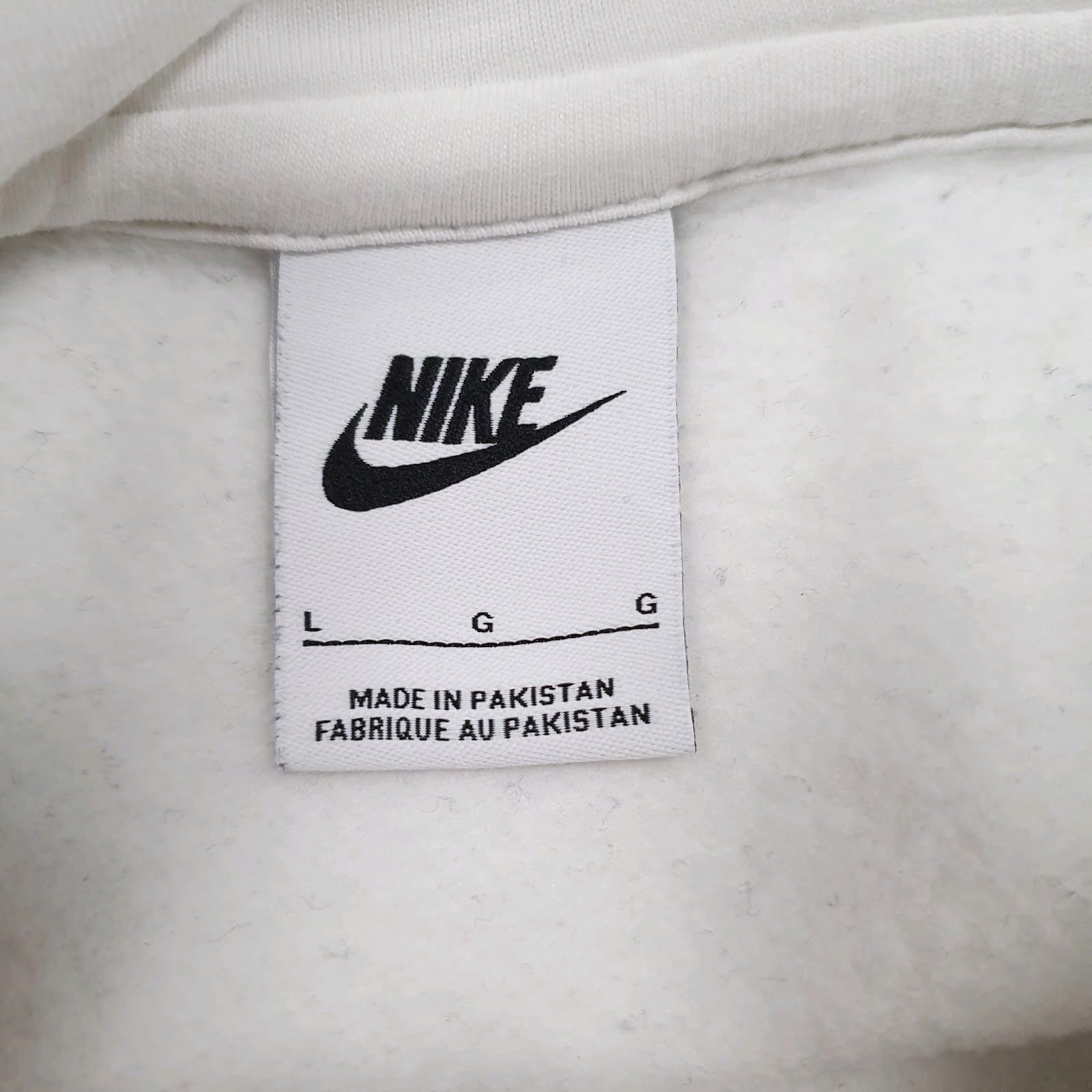 Mens White Nike  Hoodie Jumper