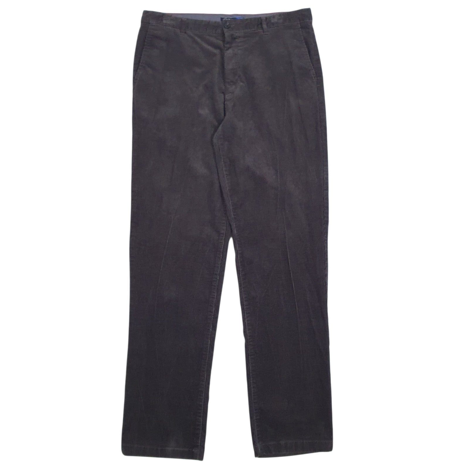 Mens Grey L.L. Bean  Corduroy Trousers