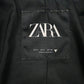 Womens Brown Zara Faux Leather  Coat
