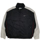 Mens Black Nike Vintage 90s Hoodie Coat