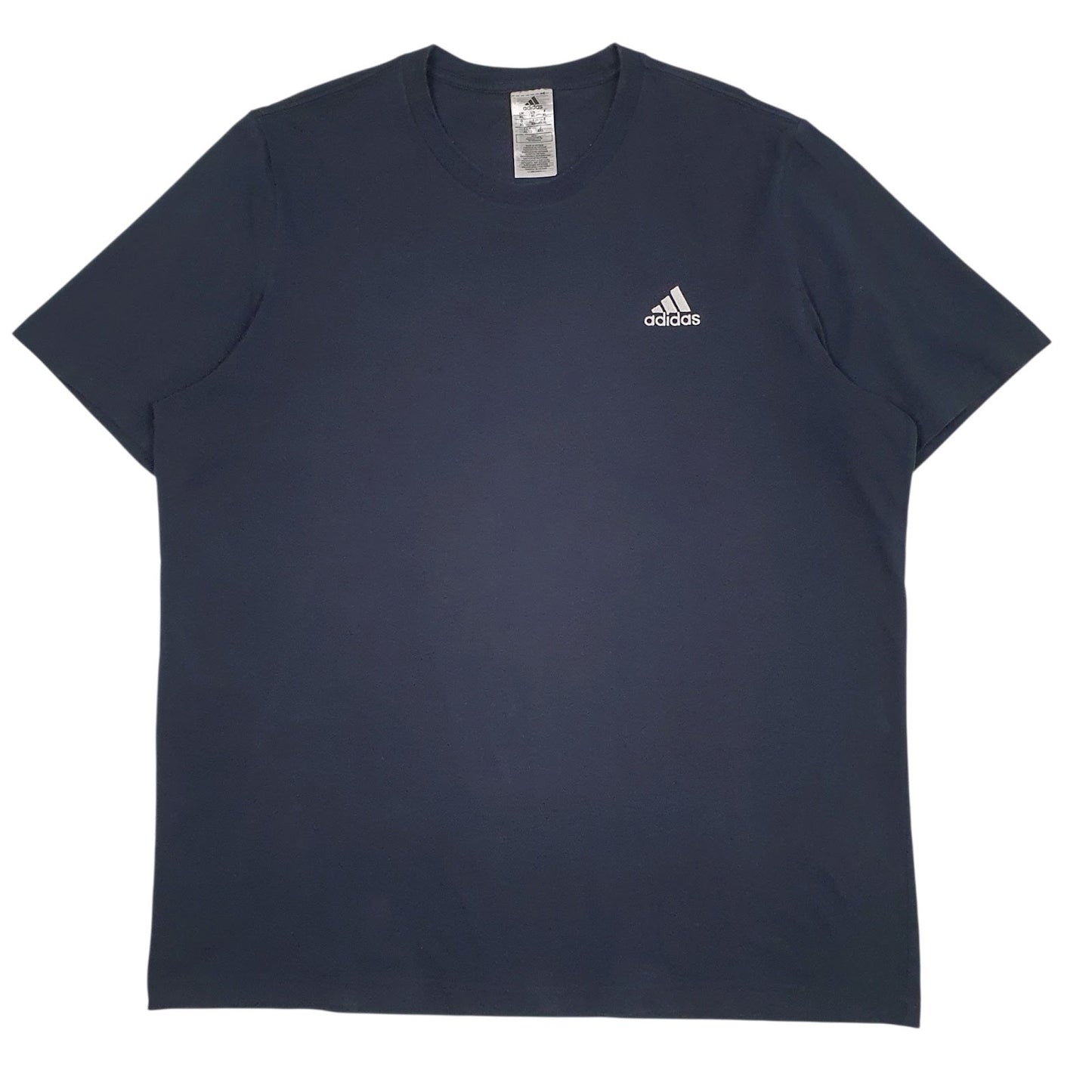 Mens Navy Adidas  Short Sleeve T Shirt