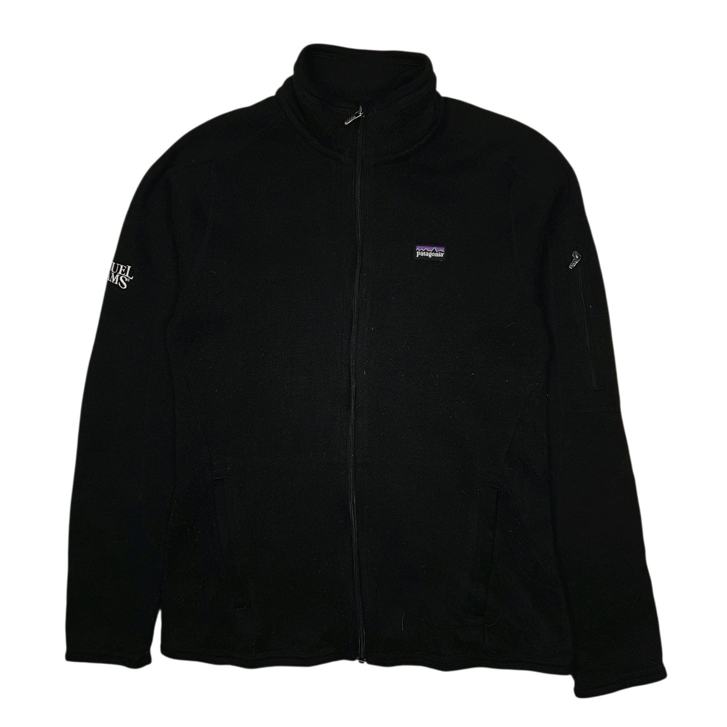 Womens Black Patagonia Better Sweater Full Zip Jumper