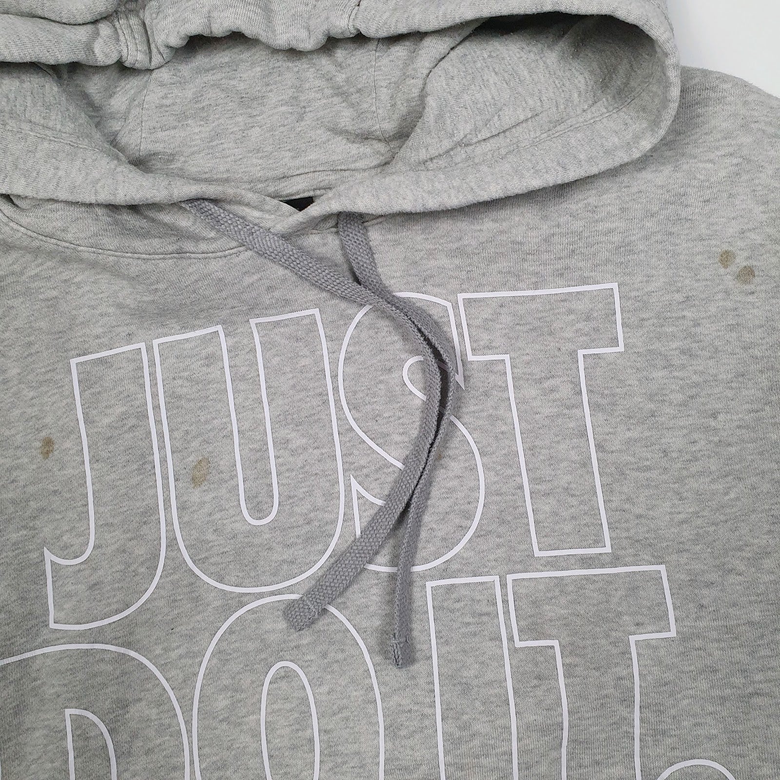 Mens Grey Nike  Hoodie Jumper