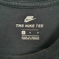 Mens Black Nike Spellout  T Shirt