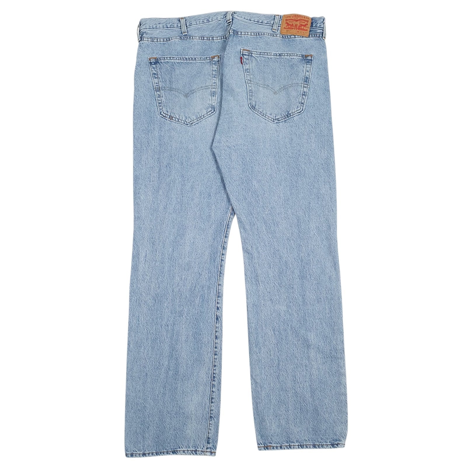 Mens Blue Levis Distressed  Jeans
