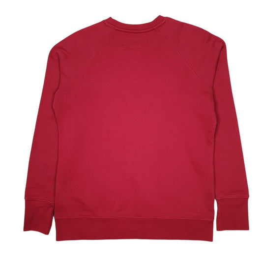 Mens Red Champion  Crewneck Jumper