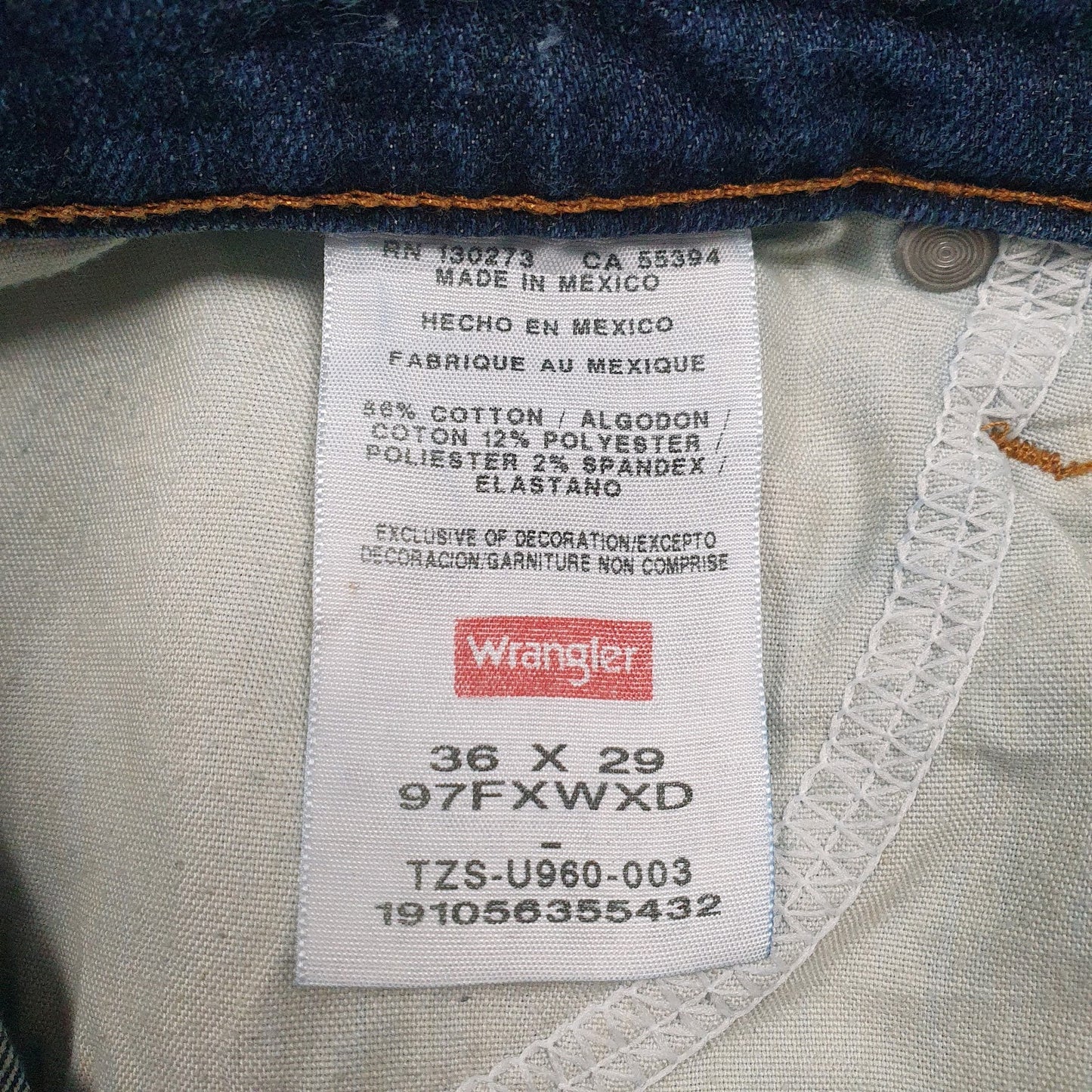 Mens Blue Wrangler   Jeans