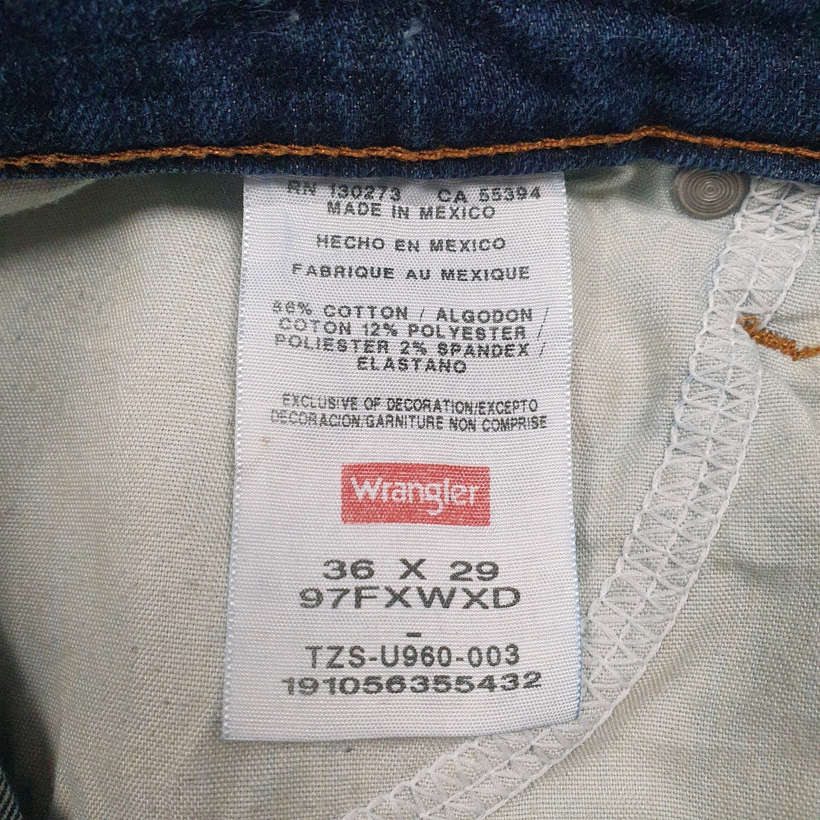 Mens Blue Wrangler   Jeans