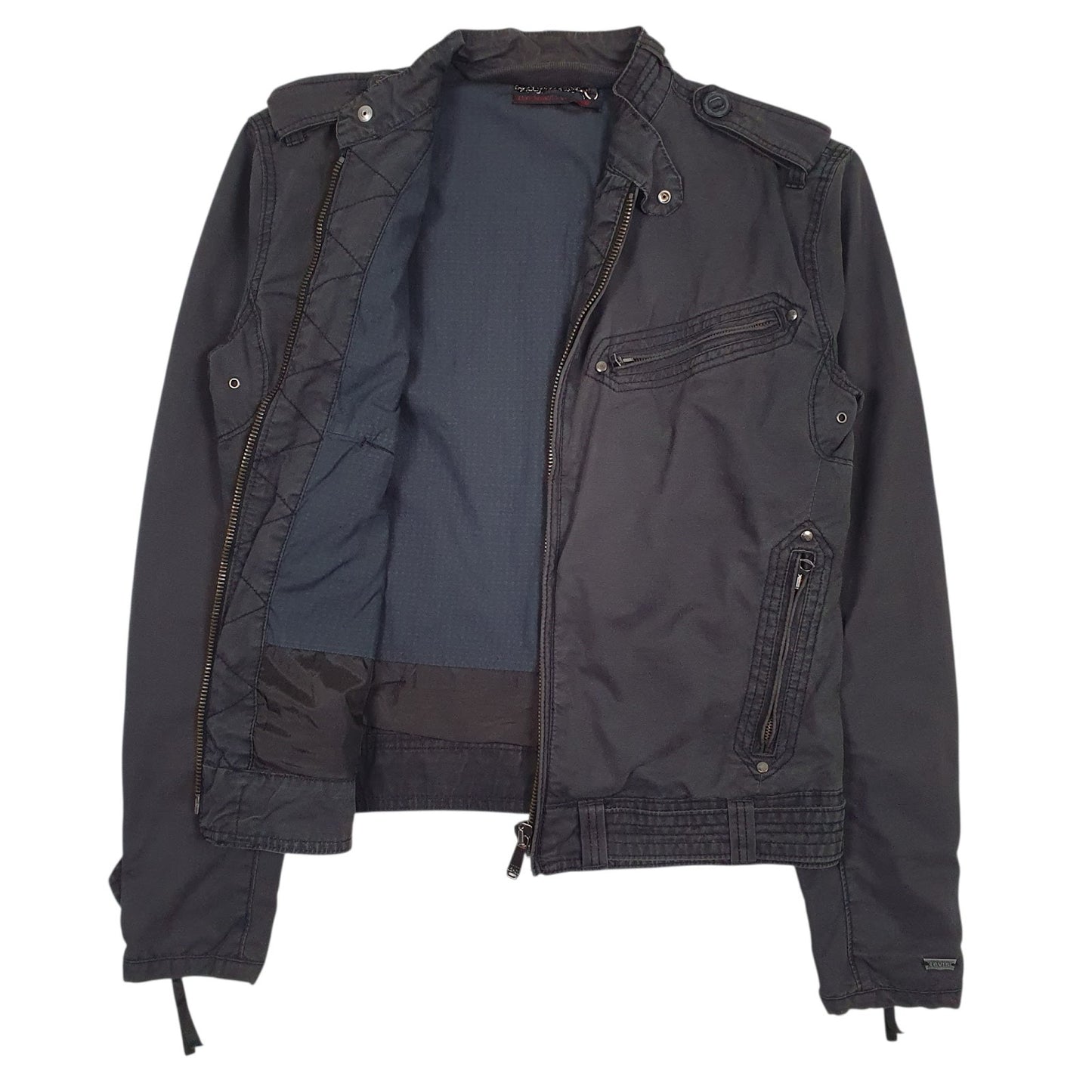 Womens Grey Levis   Coat