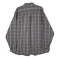 Mens Grey L.L.Bean Flannel  Shirt